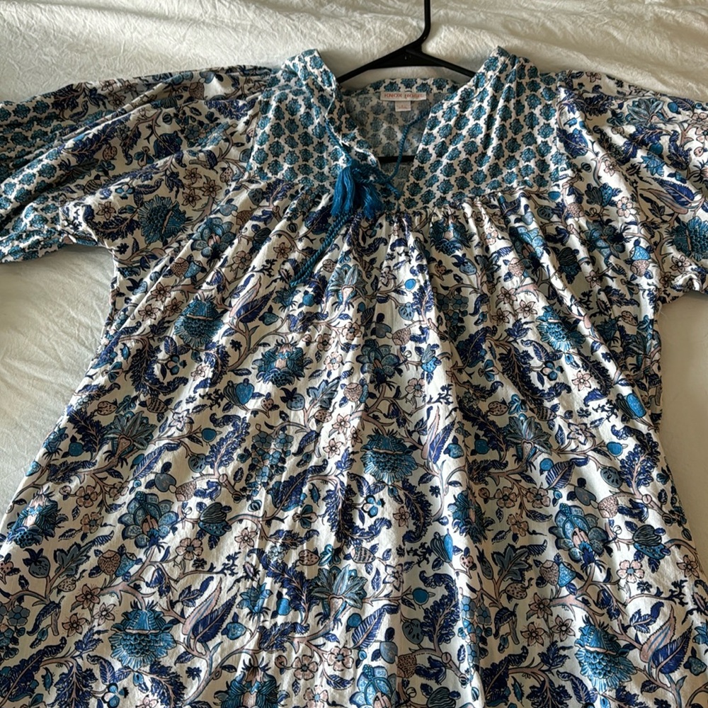 Knox Rose Blue Flower Dress
